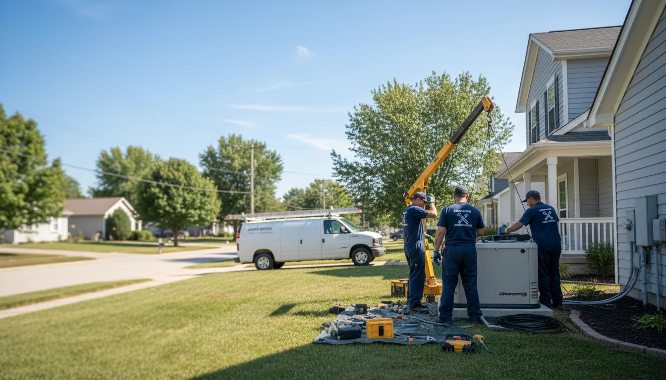 Generator Installation in Irene, TX near me